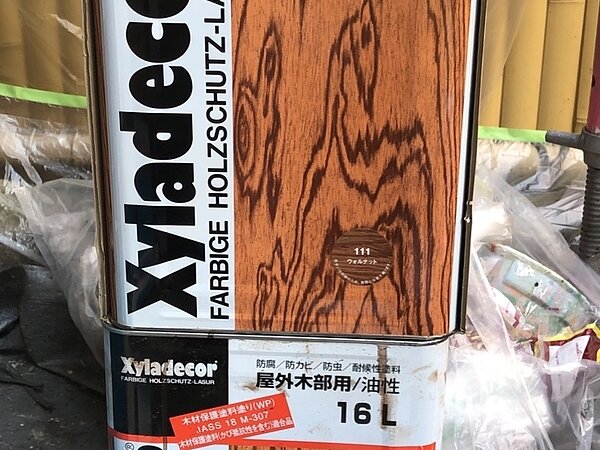 木部塗装～北九州市八幡西区の塗装ならナカガワクリエイト～の画像