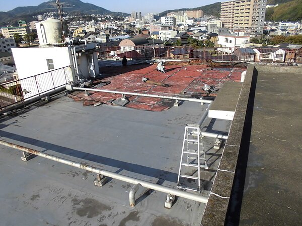 屋上防水工事の画像